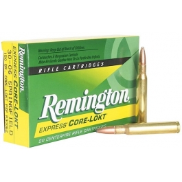 MUNICION REMINGTON C/270 WIN. CORE LOCK PSP 130 GR