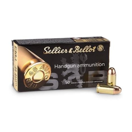 MUNICION SELLIER BELLOT C/9x19 FMJ 115 Gr. (50 unds.)