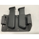 KIT FUNDA CARGADOR DOBLE MAS DOS CARGDORES GLOCK 17 O 19