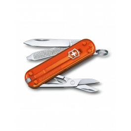 VICTORINOX NAVAJA CLASSIC SD TRANSPARENT COLORS, ÓPALO DE FUEGO