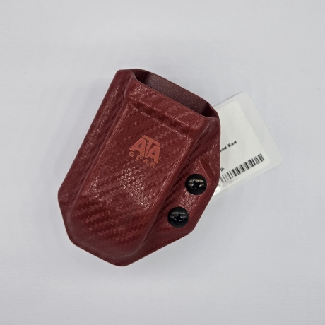 FUNDA CARGADOR ATA GEAR SPORT IPSC CARBON FIBER ROJO