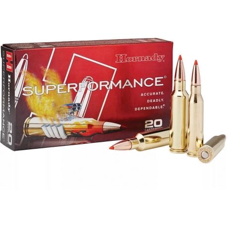 MUNICION HORNADY CUSTOM C/7 MM WBY MAG .154 GR INTERBOND