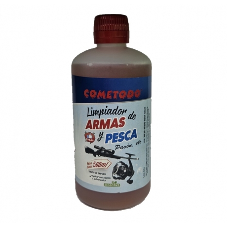 LIMPIADOR DE ARMAS COMETODO BOTE 500 ML