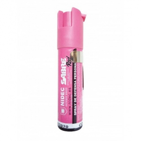 SPRAY DE DEFENSA NIDEC MAXIMA POTENCIA COLLOR ROSA