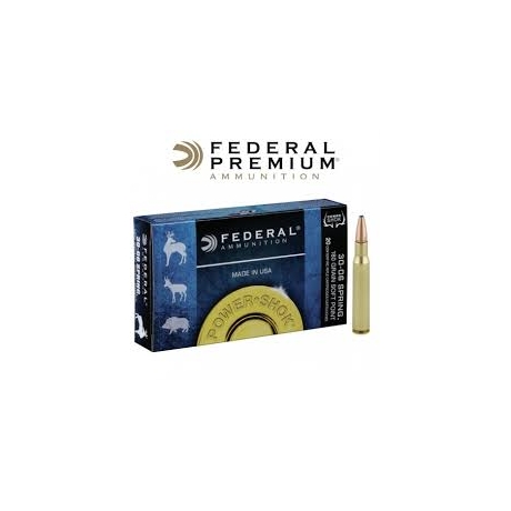 MUNICION FEDERAL AMMUNITION. C/30-06 SPRINGFIELD .180 GR SOFT POINT