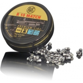 BALINES RWS R-10 0.45GR CAL. 4,5MM (500 ud)