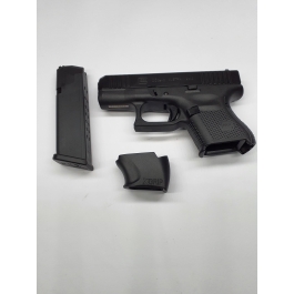 ADAPTADOR X GRIP PARA CARGADOR 17 TIROS, PARA USAR EN GLOCK 26 Y 27 + CARGADOR GLOCK 17 TIROS