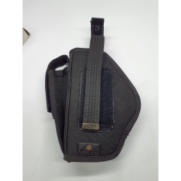 FUNDA CORDURA PARA PISTOLA GLOCK 19 CON ALOJAMIENTO CARGADOR