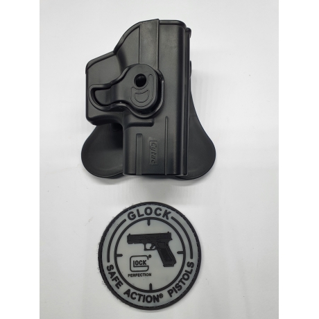 FUNDA PISTOLA CYTAC GLOCK 26 CON PADLE