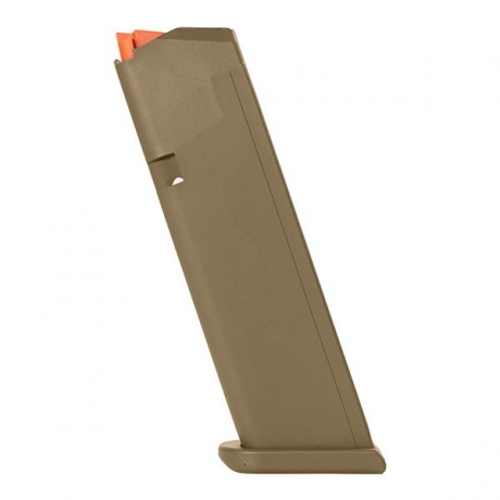 CARGADOR GLOCK COYOTE 17-01 ELEVADOR NARANJA 9x19