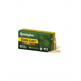 Munición metálica REMINGTON Core-Lokt Copper HP - 30-06 - 150 grains