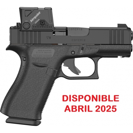 PISTOLA GLOCK 43X MOS/CUT08 9x19 AIMPOINT COA