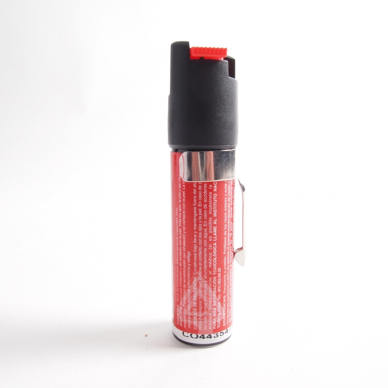 Spray de defensa sabre red chorro balístico homologado 22ml rosa